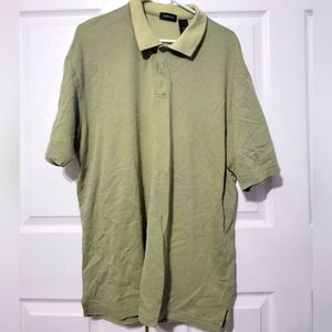 Claiborne 2X green polo